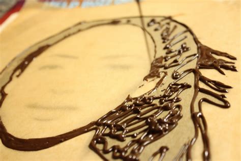 Our Eyes Eat First: Painting a Portrait..... with Chocolate!