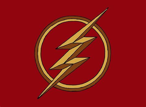 The Flash Symbol Digital Art by Nicholas Milligan - Fine Art America