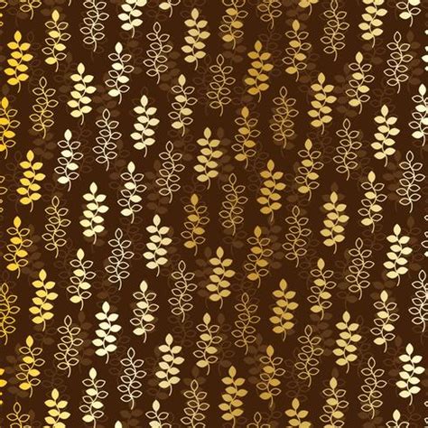 gold leaf pattern on brown 511219 Vector Art at Vecteezy