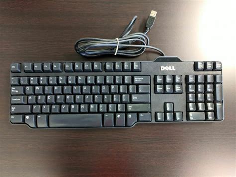 Black Dell SK-8115 USB Wired Keyboard by Dell