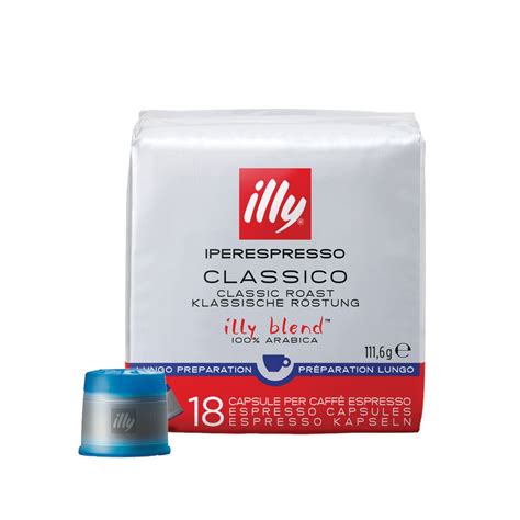 illy Lungo Classico - 18 Capsules for illy for €8.49.