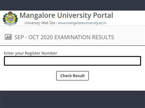 Mangalore University Result 2021 Link (OUT) - Get 1st, 3rd & 5th ...