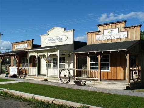 Picture of False Front Western store front in Montana. in 2019