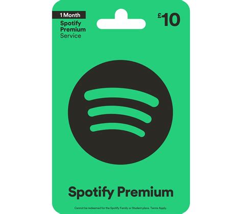 Buy SPOTIFY Gift Card - £10 | Free Delivery | Currys