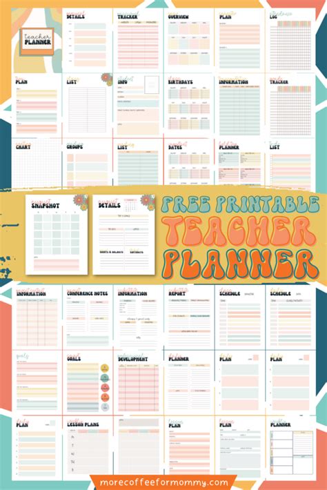 Homeschool Planner Free, Free Lesson Planner, Preschool Planner, Curriculum Planner, Weekly ...