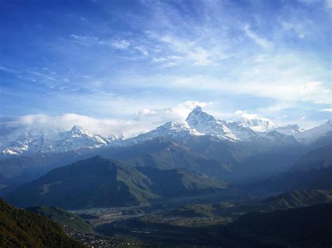 Sarangkot - Sunrise in the Himalayas [OC][4000x3000] : r/EarthPorn