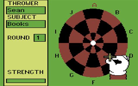 Bullseye (1985) by Macsen Software C64 game