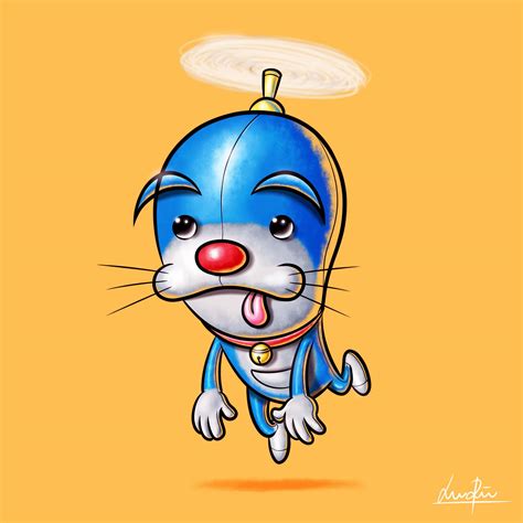 Doraemon fan art by me : r/alternativeart