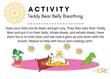 Mindfulness Activity: "Teddy Bear Belly Breathing" Helps Children Focus ...