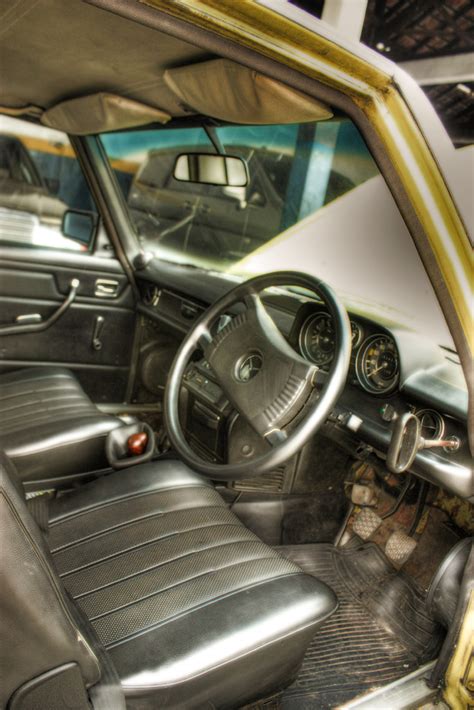 Mercedez benz W114 interior | ticoholic | Flickr