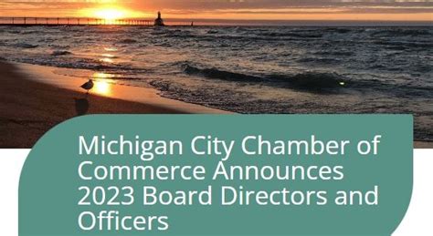 Michigan City Chamber Announces New Board Members - PanoramaNOW Entertainment News