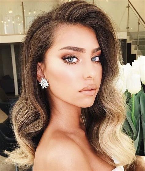 G L A M • W A V E S ️ ️ #glamour #hair #waves #romantic #hairstyles # ...