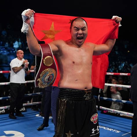 Boxing: Zhilei Zhang, the 40-year-old Chinese boxer is challenging ...