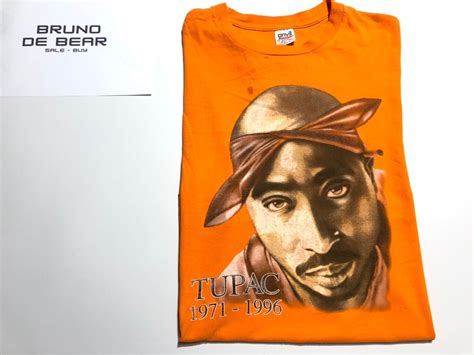 Vintage 1996's Tupac Shakur Memorial Shirt Big Pac - Etsy