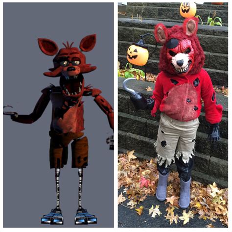 FNAF Five Nights At Freddy's Foxy Halloween Costume Halloween 2016, Holidays Halloween ...