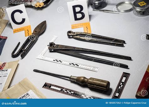 Crime Lab, Crime Scene Related Tools for Fingerprint Analysis, Measurement Rules for Analysis ...