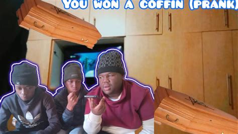 You Won a Coffin (Prank) - YouTube