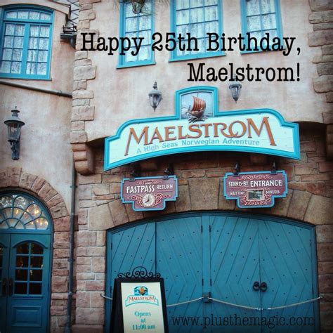 Plus the Magic: Maelstrom Celebrates 25 Years at Epcot