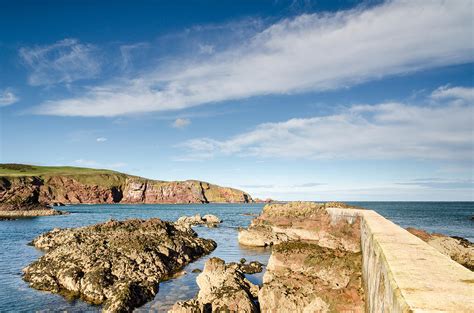 Approach to St Abbs Harbour Photograph by David Head - Fine Art America