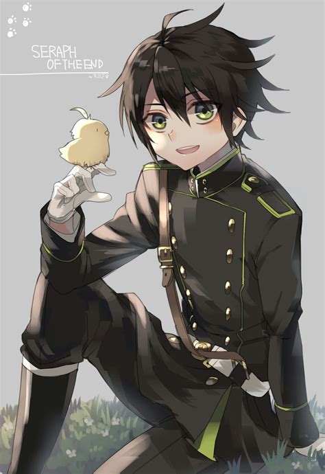 Seraph of the End | Yuuichirou Hyakuya | Owari no seraph, Anime guys, Anime characters