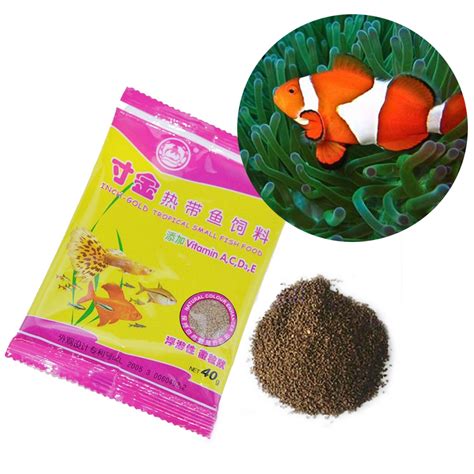 40g Feeding Food Tropical Fish Feed Aquarium Home Pet-Food | eBay