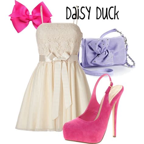 Daisy Duck | Princess inspired outfits, Daisy duck, Mix and match fashion