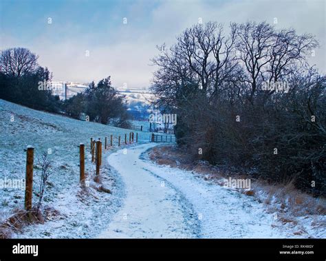 The farm track Stock Photo - Alamy