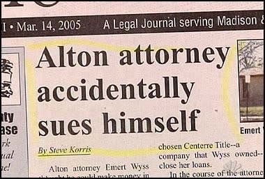 20 Funny Newspaper Headlines