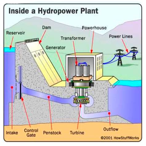 Power Plant Generator Diagram