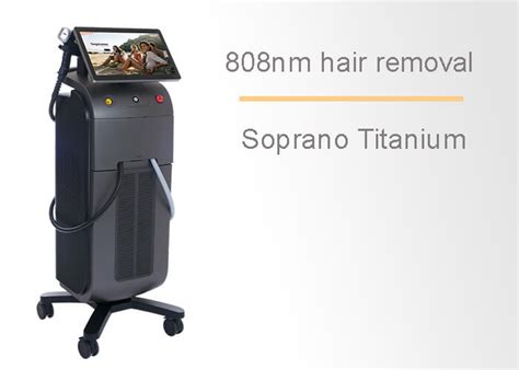 Soprano titanium 808nm hair removal have differnt reactive to each color