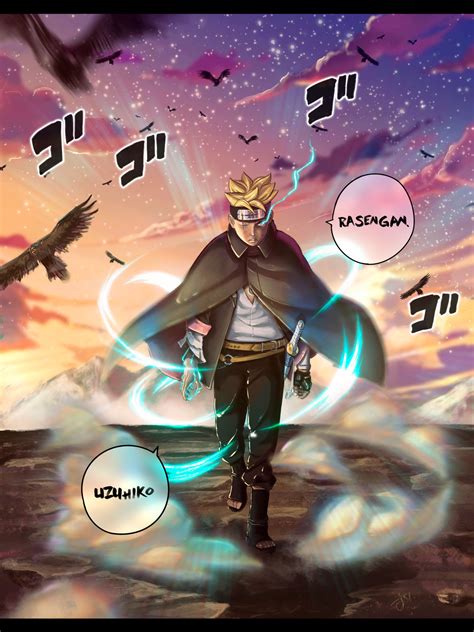 Boruto Ch.82 - Rasengan Uzuhiko by Clayn on DeviantArt