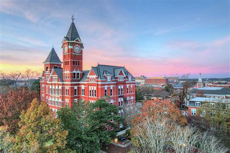 Auburn University Stamford Hall Autumn Photograph by JC Findley - Fine Art America