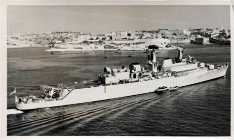 HMS Devonshire in Grand Harbour Valletta in 1963 in 2024 | Royal navy ships, Navy ships ...