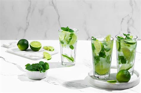 mojito cocktail on Behance