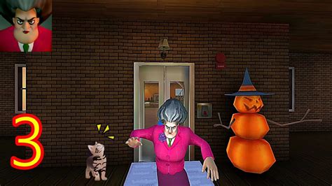 Scary Teacher 3D - GamePlay #3 Free the cat - YouTube