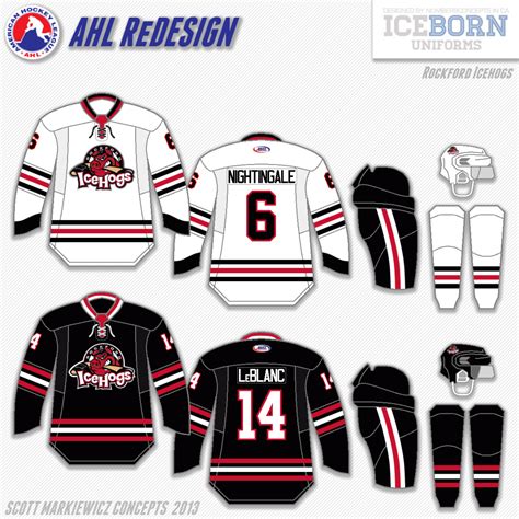 Scott Markiewicz Concepts: AHL Redesign: Icehogs & Marlies