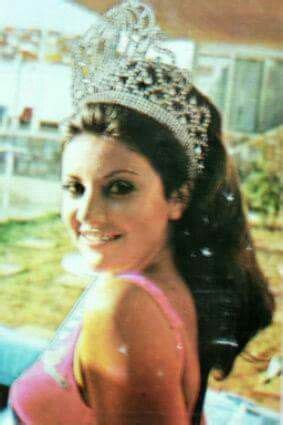 Georgina Rizk - Lebanon - Miss Universe 1971 | Pageant aesthetic ...