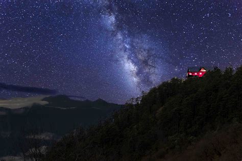 星空雪山壁纸,ine雪山星空壁纸,雪山壁纸_大山谷图库