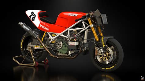 Ducati 888 Superbike :: Behance