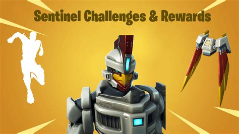 Fortnite Season 9 Battle Pass Tier 1 Sentinel Skin All Challenges ...