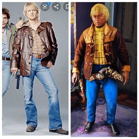 Friend and I wanted to do a Starsky and Hutch roleplay. Bought the outfit and haircut before ...