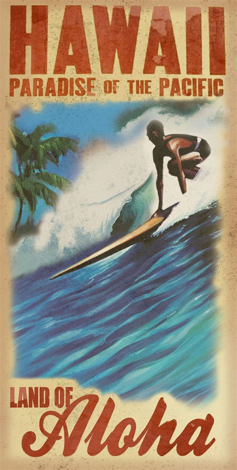 Pin by Annette Moore on Havaii | Surf poster, Vintage surf, Vintage ...