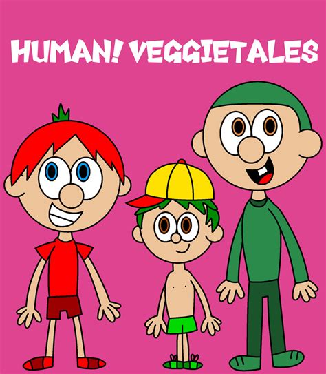 VGTLS - Human VeggieTales Trio by worldofcaitlyn on DeviantArt