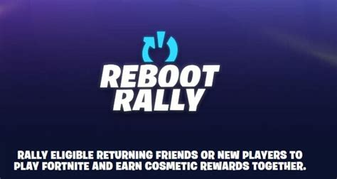 Fortnite Reboot Rally: How to Get All Free Rewards, Challenges, How to ...