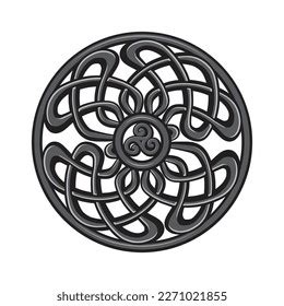 Triple Spiral Ancient Celtic Symbol Stock Vector (Royalty Free ...