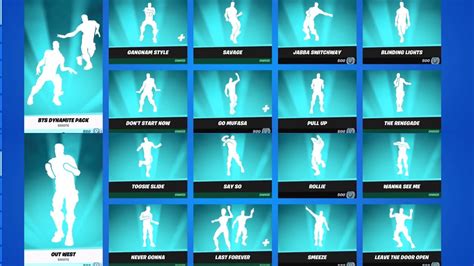 All Icon Series emotes showcase in Fortnite. (With sound & no commentary) - YouTube