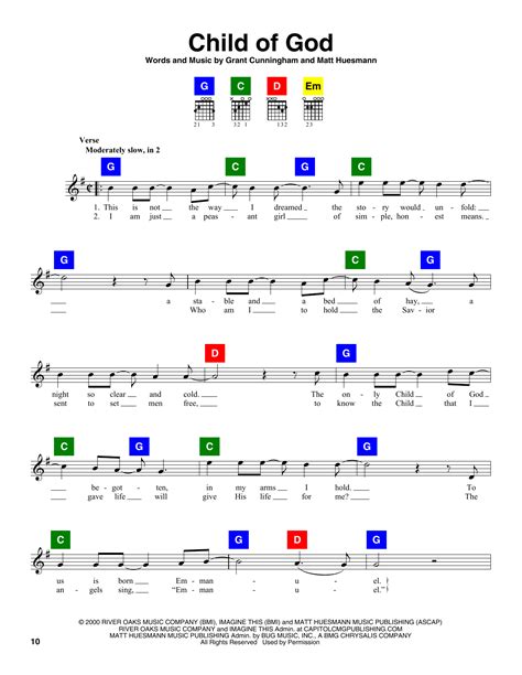 Child Of God by Grant Cunningham and Matt Huesmann - ChordBuddy - Guitar Instructor