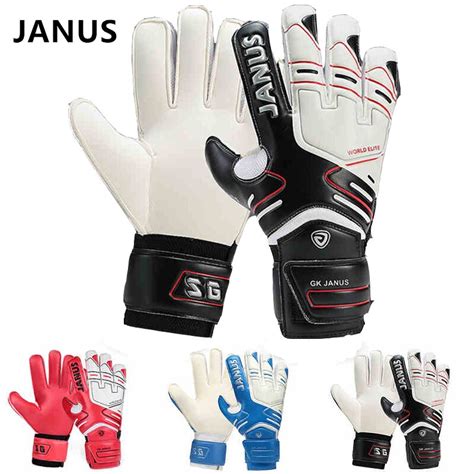 2016 New Professional Latex Soccer Goalkeeper Gloves Finger Protection ...