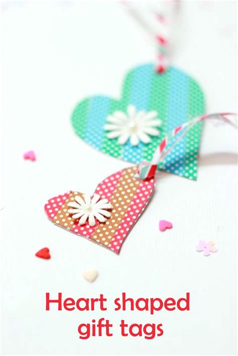 Heart Shaped Gift Tags | Make and Takes