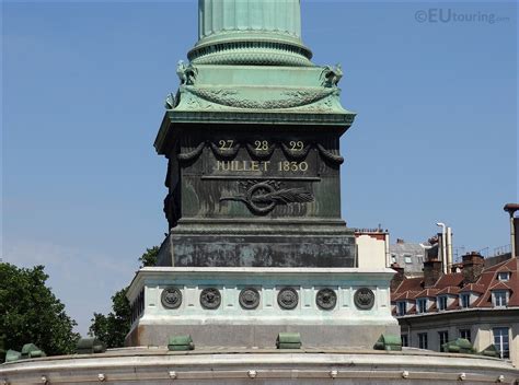 HD Photographs Of Place de la Bastille In Paris France